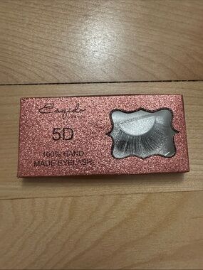 Ash Glitter Rose Pink 5D False Eyelashes